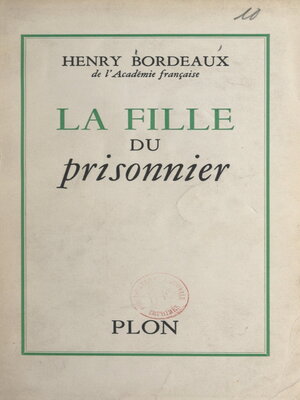 cover image of La fille du prisonnier